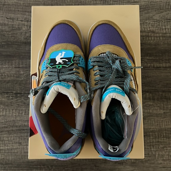 Air Jordan 4 Retro SP 30th Anniversary Union Desert Moss - Size M 9 - NWT - Picture 5 of 12